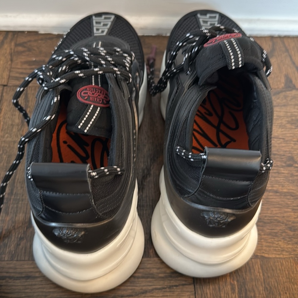 Versace Men’s Sneakers - Chaim Reaction, black, size 45 - Picture 5 of 10
